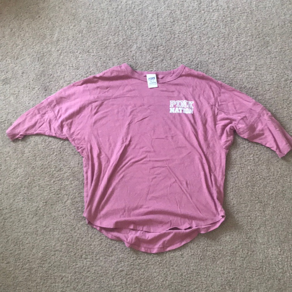 vs pink long sleeve